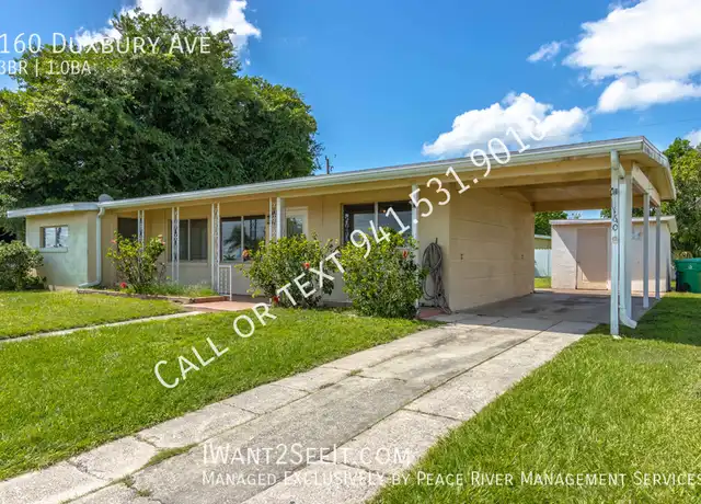 Property at 160 Duxbury Ave, Port Charlotte, FL, 33952, 3 beds, 1 bath, [object Object]
