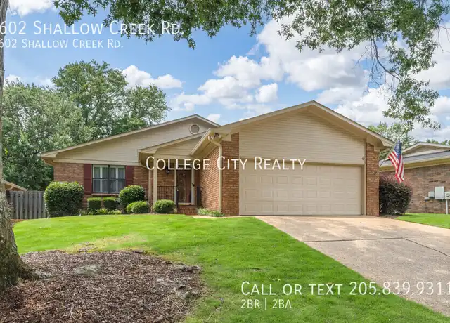 Property at 602 Shallow Creek Rd, Tuscaloosa, AL, 35406, 2 beds, 2 baths, [object Object]