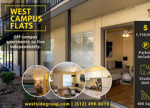 Property at West Campus Flats - 2104 San Gabriel St, Austin, TX, 78705, 0 beds, 1 bath, [object Object]