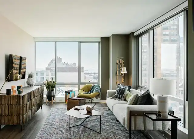 Property at Haus25 - 25 Columbus Dr, Jersey City, NJ, 07302, 0-2 beds, 1-2.5 bath, [object Object]