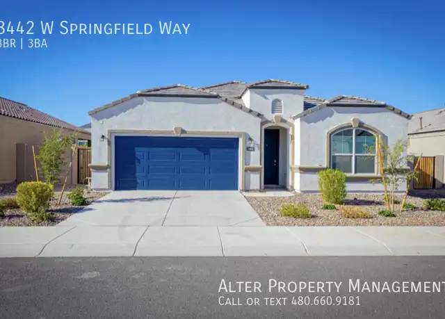 Property at 8442 W Springfield Way, Florence, AZ, 85132, 3 beds, 3 baths, [object Object]