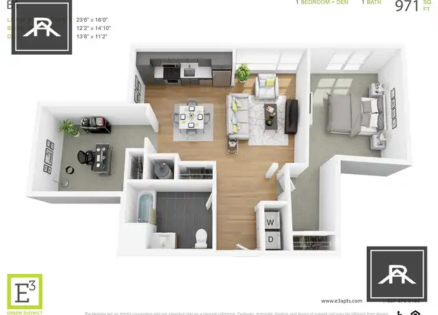 Property at 67 Brainerd Rd Unit 75-505, Boston, MA, 02134, 1 bed, 1 bath, [object Object]