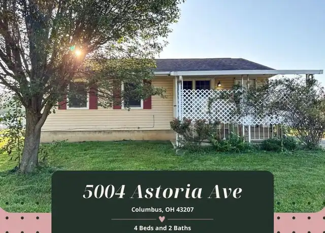 Property at 5004 Astoria Ave, Columbus, OH, 43207, 4 beds, 2 baths, [object Object]