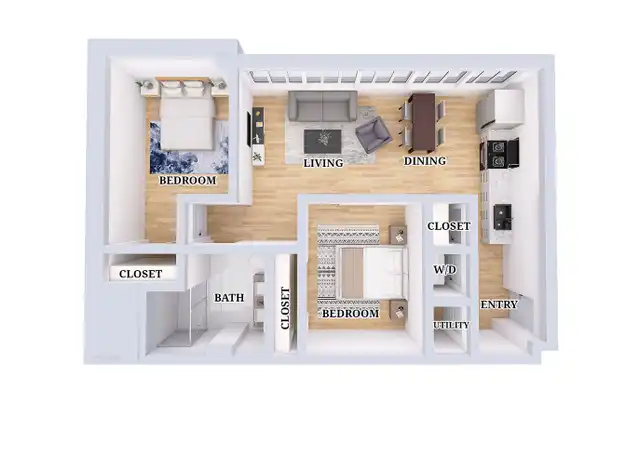 Property at 632 Center Ave Unit 117, Sheboygan, WI, 53081, 2 beds, 1 bath, [object Object]