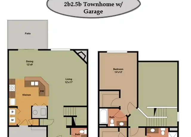 Property at 5303 Wilcox Rd Unit 1ST5002, Dublin, OH, 43016, 2 beds, 2.5 baths, [object Object]
