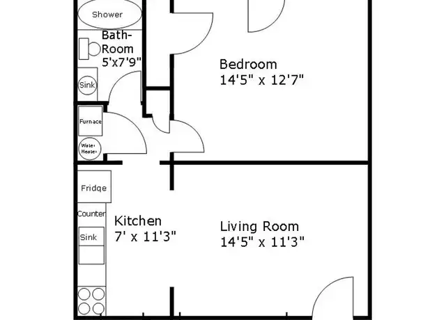 Property at 2213 Peirce Ave Unit 8, Bloomington, IL, 61701, 1 bed, 1 bath, [object Object]