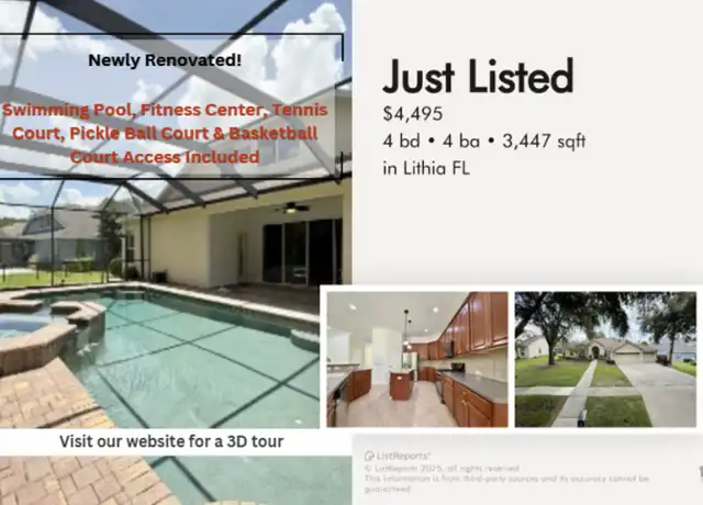 Property at 15224 Kestrelrise Dr, Lithia, FL, 33547, 4 beds, 4 baths, [object Object]