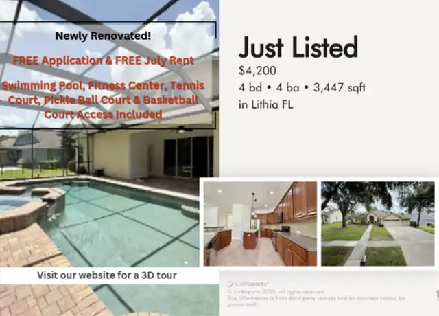 Property at 15224 Kestrelrise Dr, Lithia, FL, 33547, 4 beds, 4 baths, [object Object]