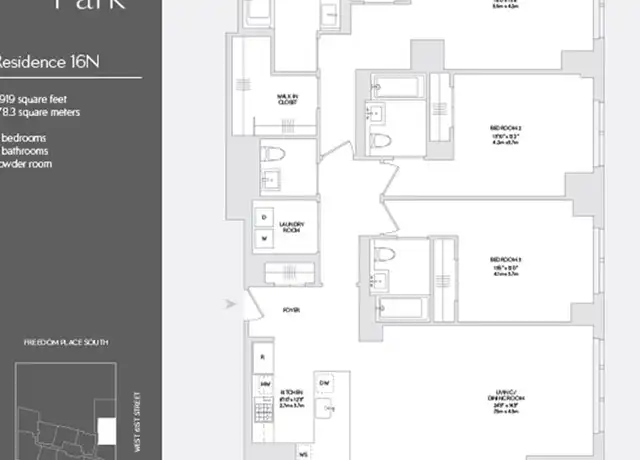 Property at 50 Riverside Blvd Unit 16N, New York, NY, 10069, 3 beds, 3.5 baths, [object Object]