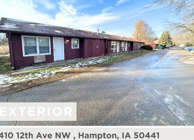Property at 410 12th Ave NW Unit 1, Hampton, IA, 50441, 1 bed, 1 bath, [object Object]
