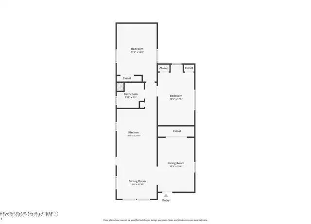Property at 172 Holiday Park Blvd NE, Palm Bay, FL, 32907, 2 beds, 1.5 baths, [object Object]