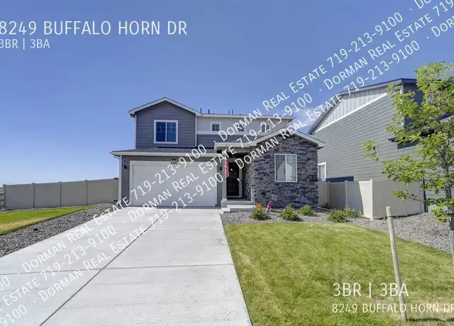 Property at 8249 Buffalo Horn Dr, Colorado Springs, CO, 80925, 3 beds, 2.5 baths, [object Object]