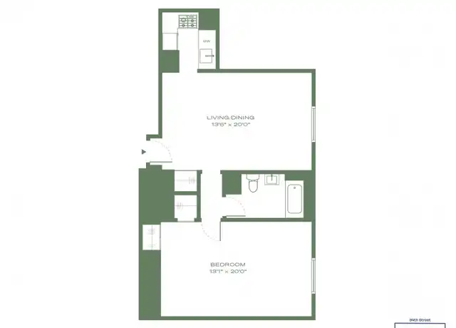 Property at 50 W 34th St Unit 21-A14, New York, NY, 10001, 1 bed, 1 bath, [object Object]