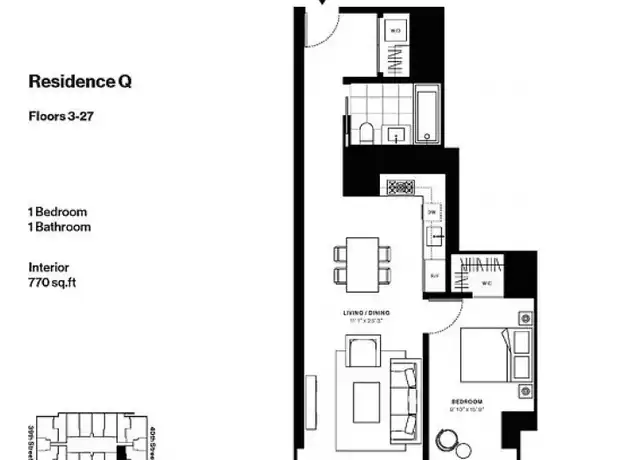 Property at 685 1st Ave Unit 4-Q, New York, NY, 10016, 1 bed, 1 bath, [object Object]