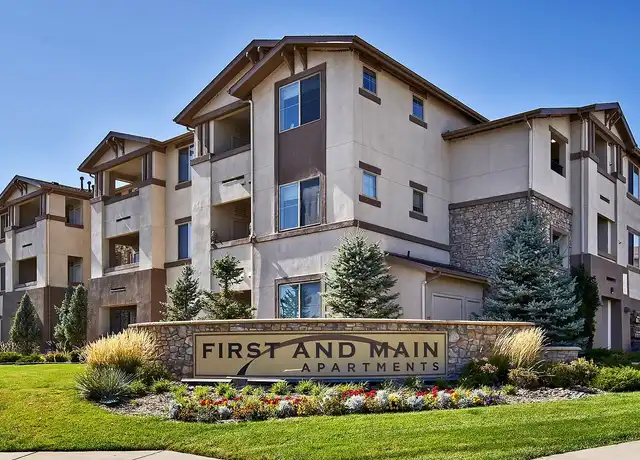 Property at First and Main Apartments - 6102 Olmstead Pt, Colorado Springs, CO, 80922, 1-2 bed, 1-2 bath, [object Object]