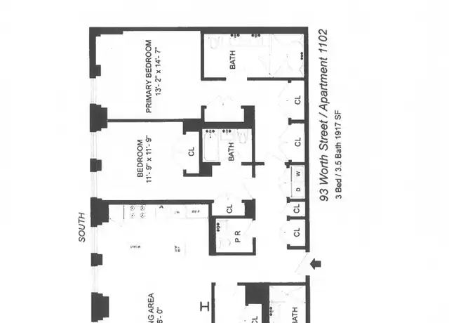 Property at 93 Worth St #1102, New York, NY, 10013, 3 beds, 3.5 baths, [object Object]