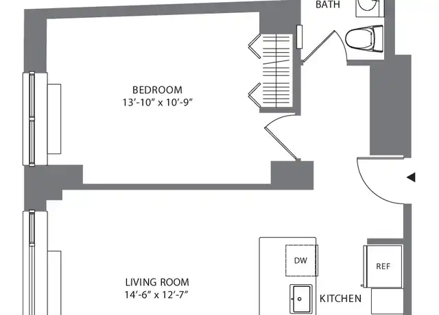 Property at 88 Leonard St Unit PHB-5, New York, NY, 10013, 1 bed, 1 bath, [object Object]