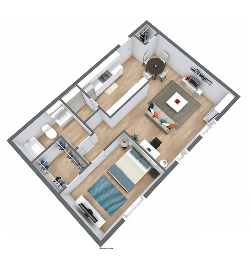 Floorplan 1B