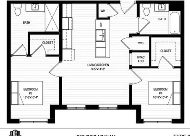Property at 600 Broadway Unit 408, Chelsea, MA, 02150, 2 beds, 2 baths, [object Object]