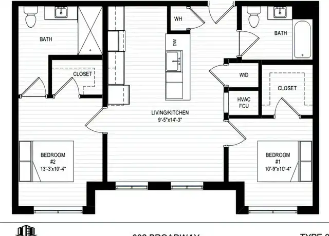 Property at 600 Broadway Unit 408, Chelsea, MA, 02150, 2 beds, 2 baths, [object Object]