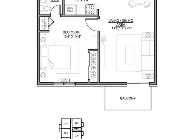 Property at 370 Park St Unit 207, Hackensack, NJ, 07601, 1 bed, 1 bath, [object Object]
