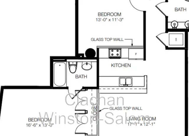 Property at 675 N Main St Unit 205, Winston-Salem, NC, 27101, 2 beds, 2 baths, [object Object]