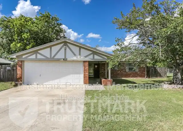 Property at 417 Cottonwood Dr, Copperas Cove, TX, 76522, 3 beds, 2 baths, [object Object]