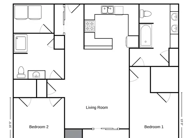 Property at 1425 N 12th Ave Unit UW 1425-108, Wausau, WI, 54401, 2 beds, 2 baths, [object Object]