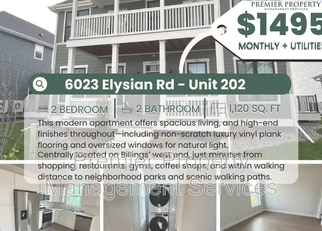 Property at 6023 Elysian Rd #202, Billings, MT, 59101, 2 beds, 2 baths, [object Object]