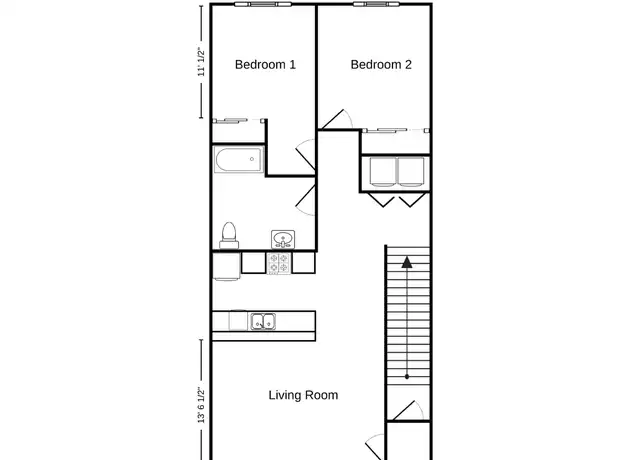 Property at 1419 Pine St unit ST 1415-02, Stanley, WI, 54768, 2 beds, 1 bath, [object Object]