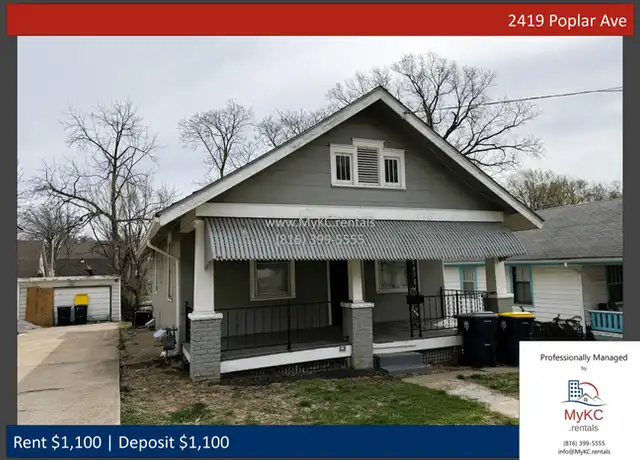 Property at 2419 Poplar Ave, Kansas City, MO, 64127, 3 beds, 1 bath, [object Object]