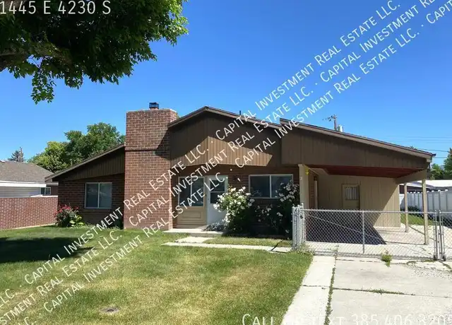 Property at 1445 E 4230 S, Salt Lake City, UT, 84124, 4 beds, 2 baths, [object Object]