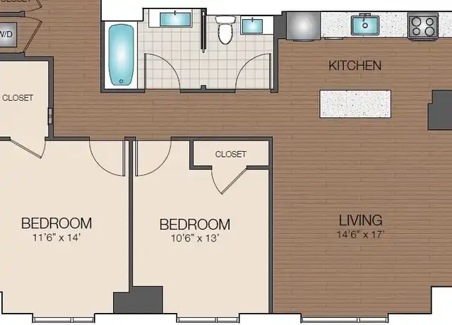 Property at 110 Beverly St Unit 534, Boston, MA, 02114, 2 beds, 1 bath, [object Object]