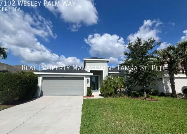 Property at 7102 Wesley Palm Way, Wesley Chapel, FL, 33545, 3 beds, 2 baths, [object Object]