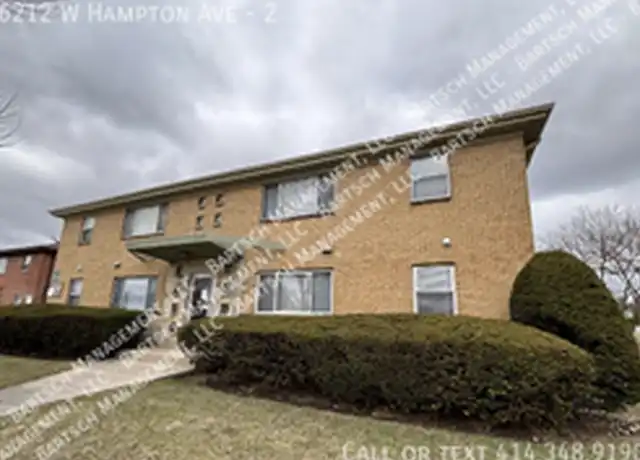 Property at 6212 W Hampton Ave Unit 2, Milwaukee, WI, 53218, 1 bed, 1 bath, [object Object]