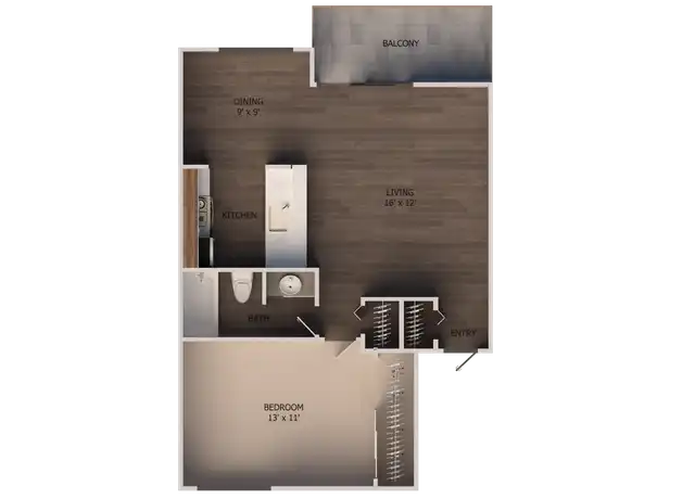 Property at 1221 Reservoir Rd, Little Rock, AR, 72227, 1 bed, 1 bath, [object Object]