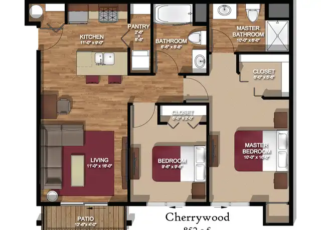 Property at Prairie Square Rentals - 2121 45th St, Highland, IN, 46322, 1-2 bed, 1-2 bath, [object Object]
