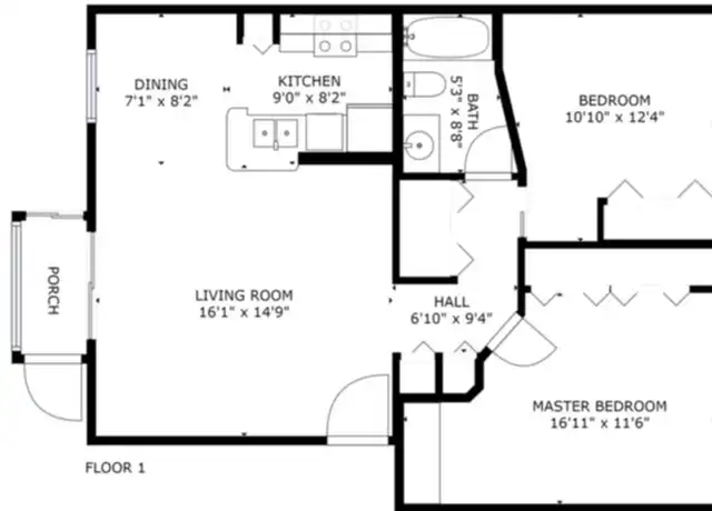 Property at 8219 Omaha Cir, Spring Hill, FL, 34606, 2 beds, 1 bath, [object Object]