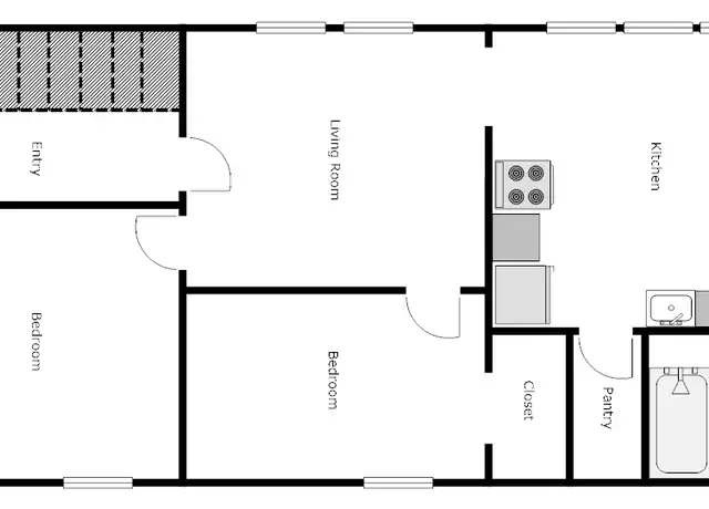 Property at 117 2nd St N Unit 1, Virginia, MN, 55792, 2 beds, 1 bath, [object Object]