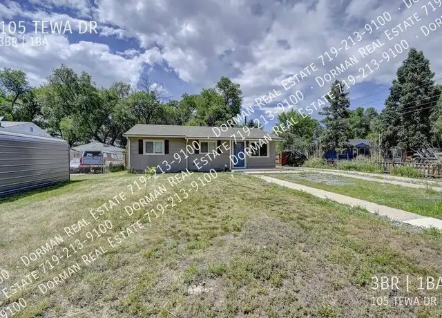 Property at 105 Tewa Dr, Colorado Springs, CO, 80911, 3 beds, 1 bath, [object Object]