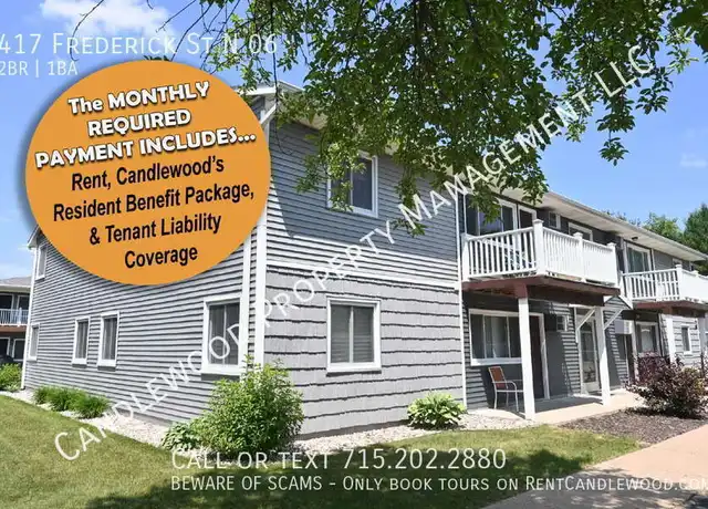 Property at 417 Frederick St N Unit 06, Stevens Point, WI, 54481, 2 beds, 1 bath, [object Object]