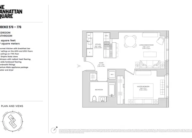 Property at 225 Cherry St Unit 58G, New York, NY, 10002, 1 bed, 1 bath, [object Object]