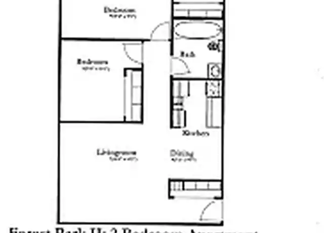 Property at Forest Park Apartments - 1001 7th Ave SW, Forest Lake, MN, 55025, 1 bed, 1 bath, [object Object]