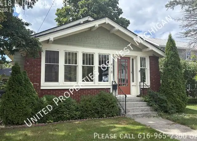 Property at 418 N Hudson St, Lowell, MI, 49331, 2 beds, 1 bath, [object Object]