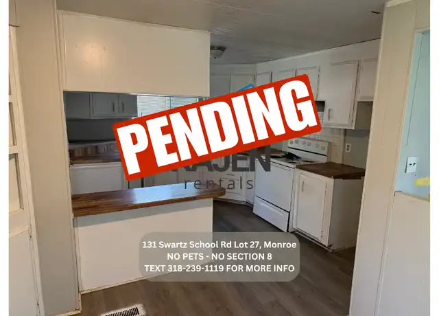 Property at 131 Swartz School Rd #27, Monroe, LA, 71203, 2 beds, 1 bath, [object Object]