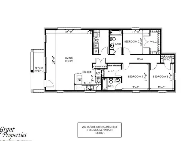 Property at 209 S Jefferson St, Bloomington, IN, 47408, 3 beds, 2 baths, [object Object]