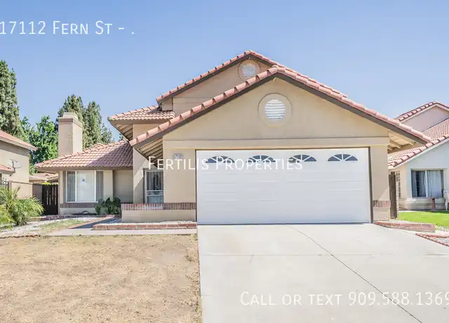 Property at 17112 Fern St, Fontana, CA, 92336, 4 beds, 3 baths, [object Object]