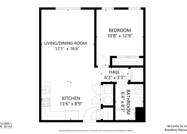 Property at 40 Centre St Unit 505, Brookline, MA, 02446, 1 bed, 1 bath, [object Object]