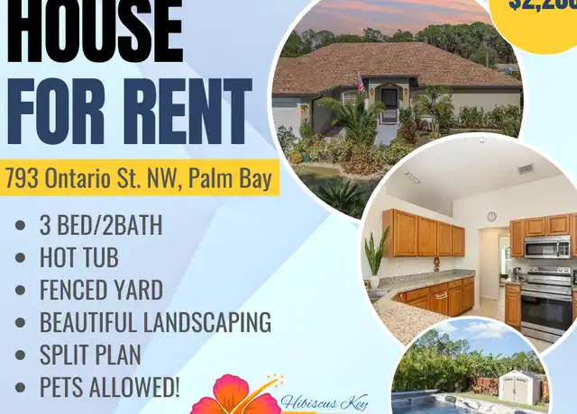 Property at 2020 Muirfield Way SE, Palm Bay, FL, 32909, 3 beds, 2.5 baths, [object Object]