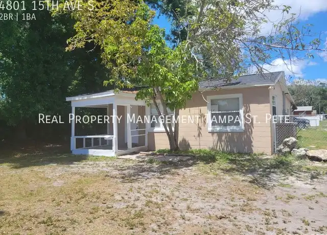 Property at 4801 15th Ave S, Saint Petersburg, FL, 33711, 2 beds, 1 bath, [object Object]
